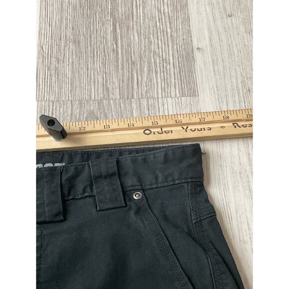 Duluth Trading Co Flex Fire Hose Pants 34x30 Black Cotton Blend - Picture 5 of 6